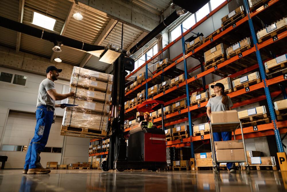 red de servicio de logística de Amazon